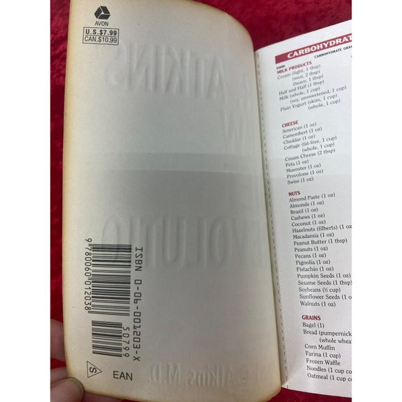 Dr. Atkins' New Diet Revolution Mass Market Paperback – January 1, 2002 Avon Boo - Picture 3 of 6